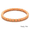 Enamel Stretch Bracelets  - Add Clip Charms