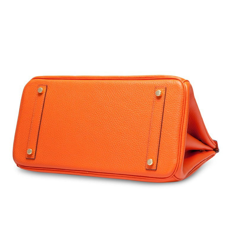 Women's First Layer Cowhide Genuine Leather Portable Handbags