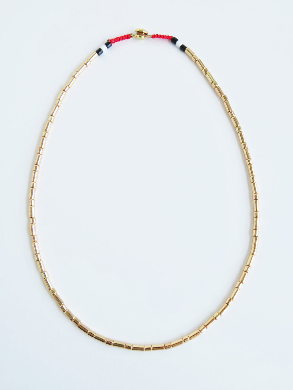 Stella Enamel Tube Necklaces