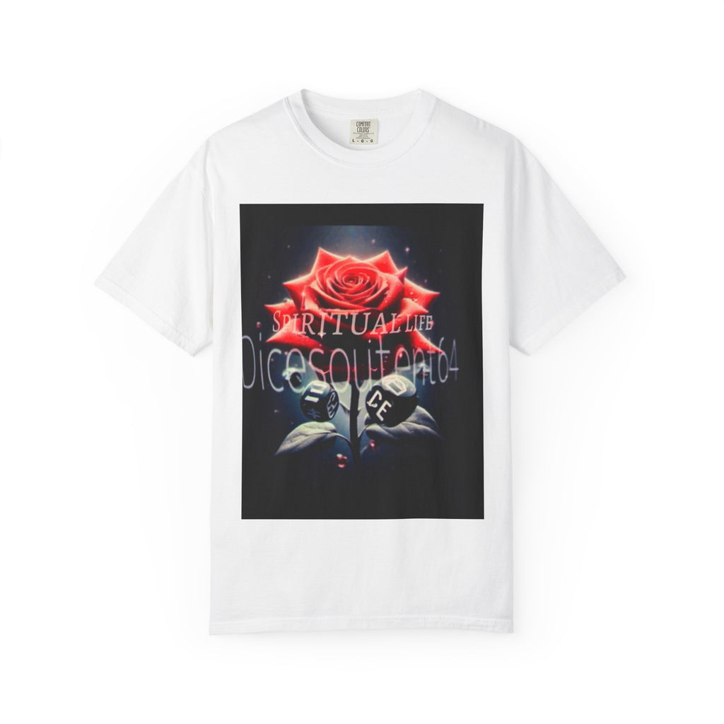 Rose & Hands T-Shirt — "Spiritual" Graphic Tee