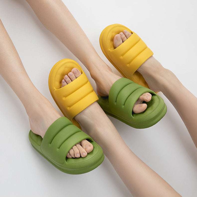 Unisex EVA Foam Slide Slippers | Lightweight Waterproof Bath & Home Sandals