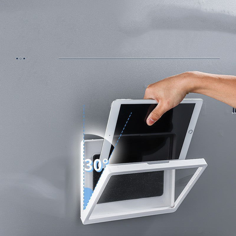 Swivel Bathroom Waterproof Phone Case Holder Shelving