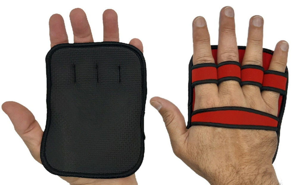 MRX Weightlifting gloves pads gripping Weight Lifting Hand Support