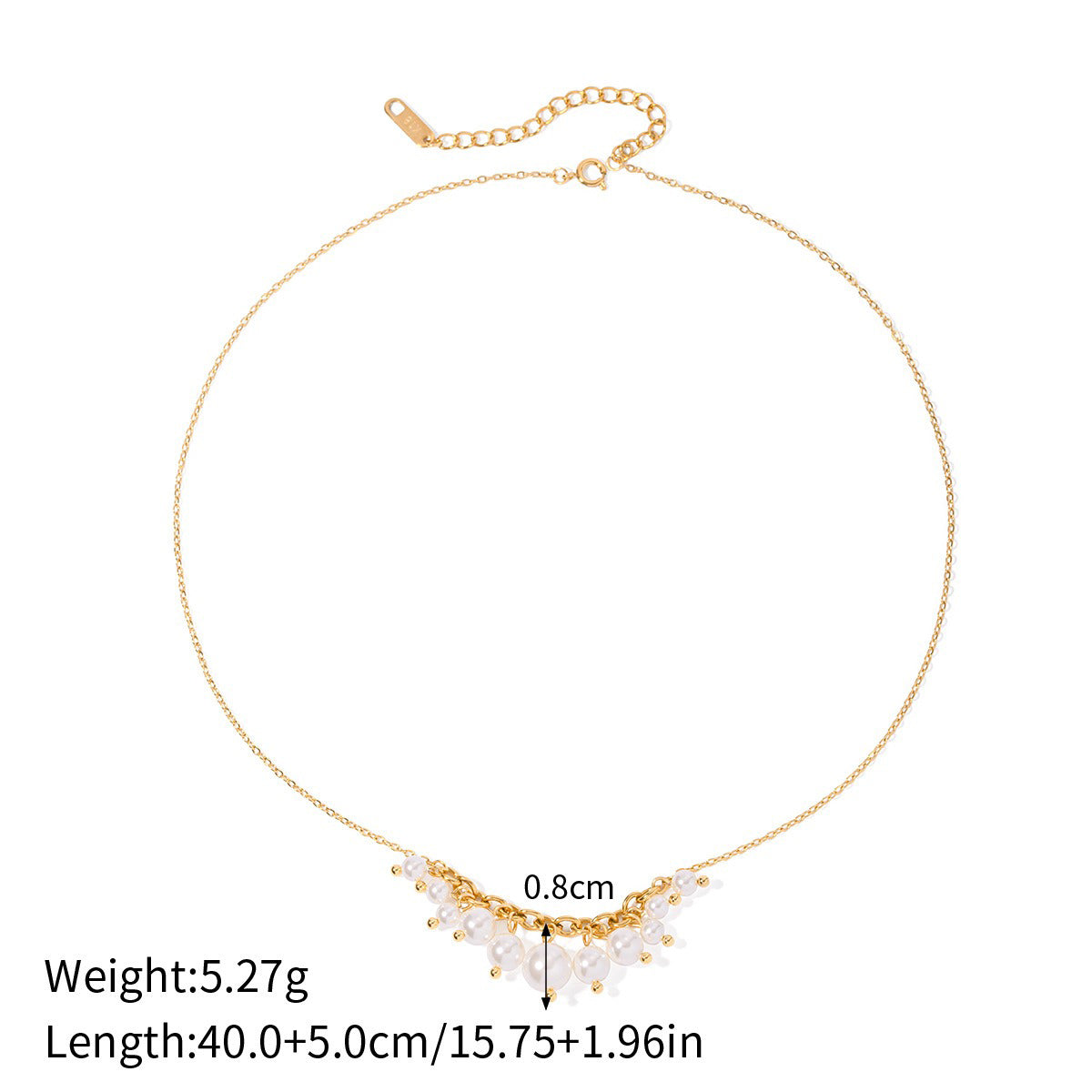 18K Goldfish Shape Design Exquisite Fashion Necklace Bracelet Set