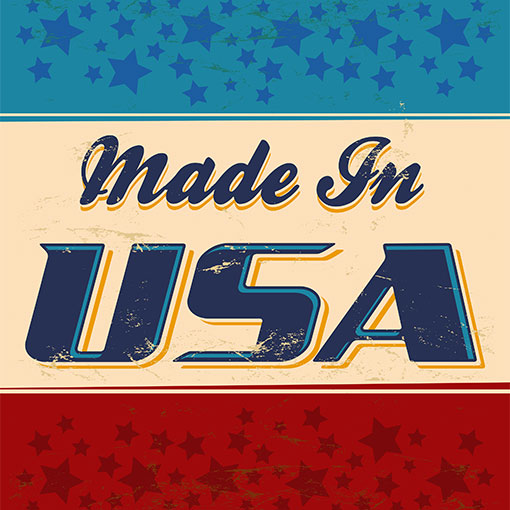 2 Flags Display Case - USCG Flag and American Flag
