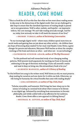 Reader, Come Home: The Reading Brain in a Digital World by W