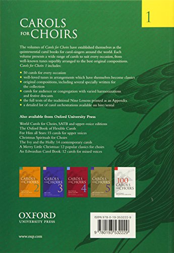 Carols for Choirs 1 (For Choirs Collections)