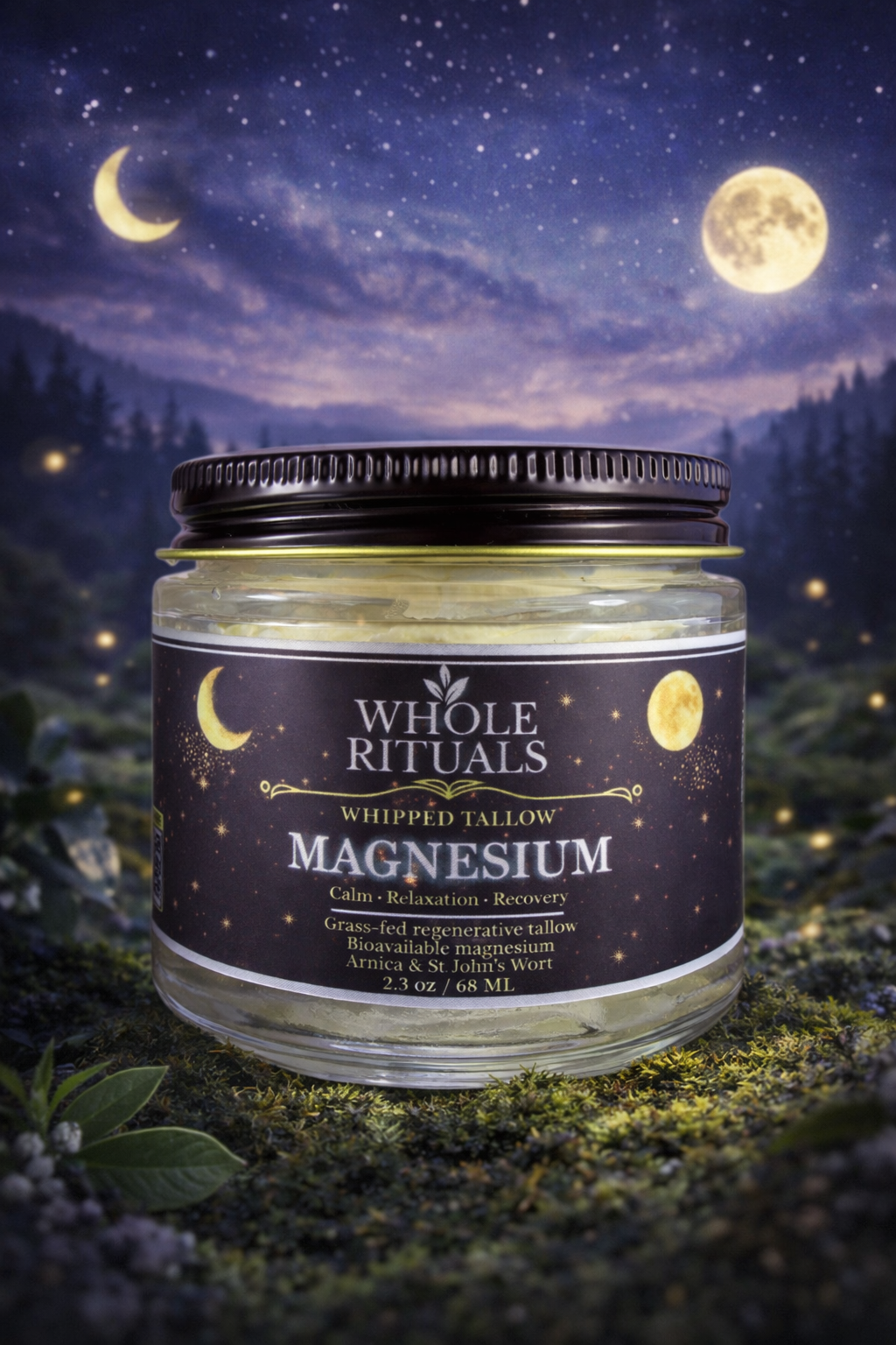 Whipped Magnesium Tallow Balm – Relaxing Skin & Body Moisturizer