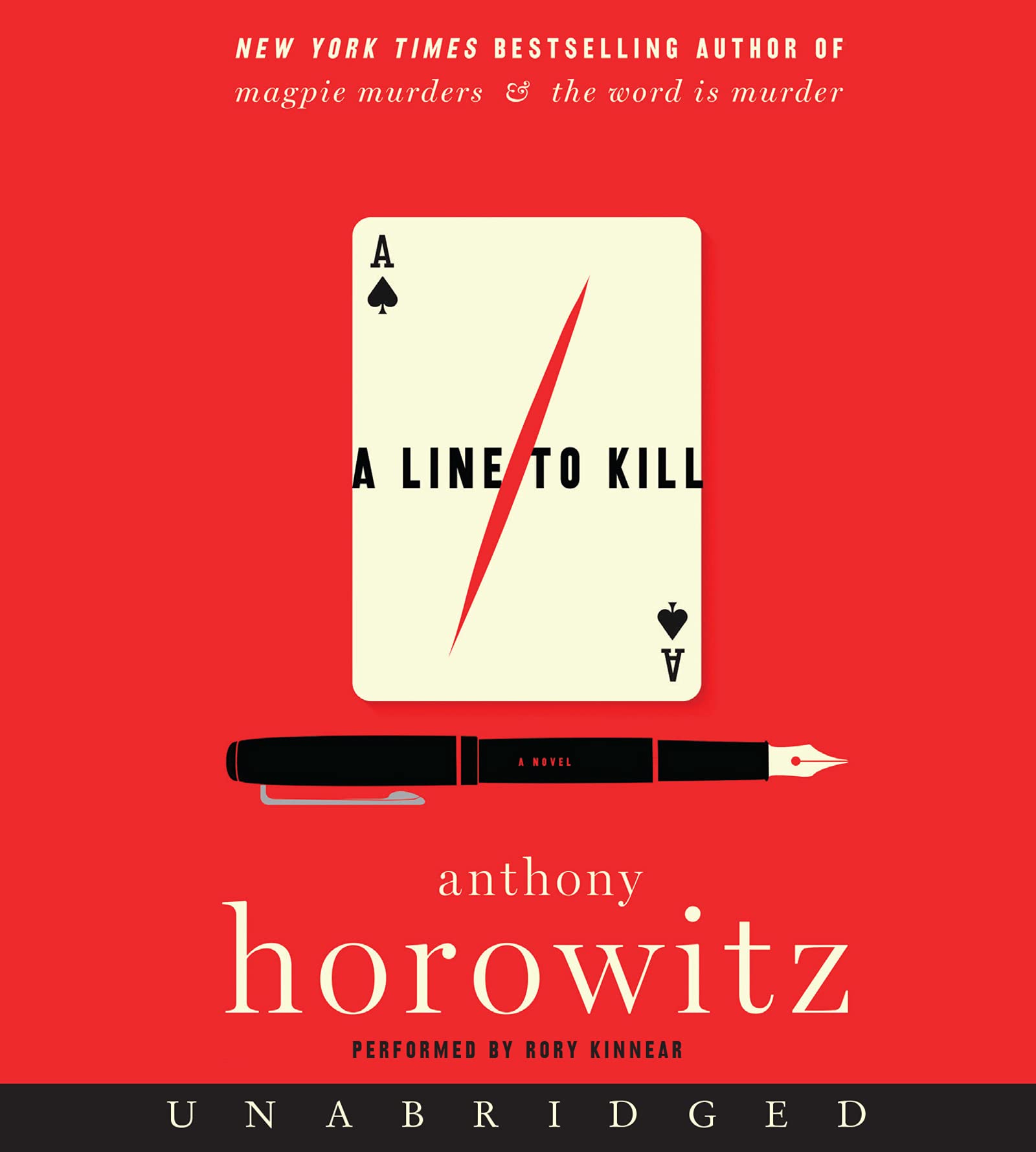 A Line to Kill CD – A Hawthorne and Horowitz Mystery Novel