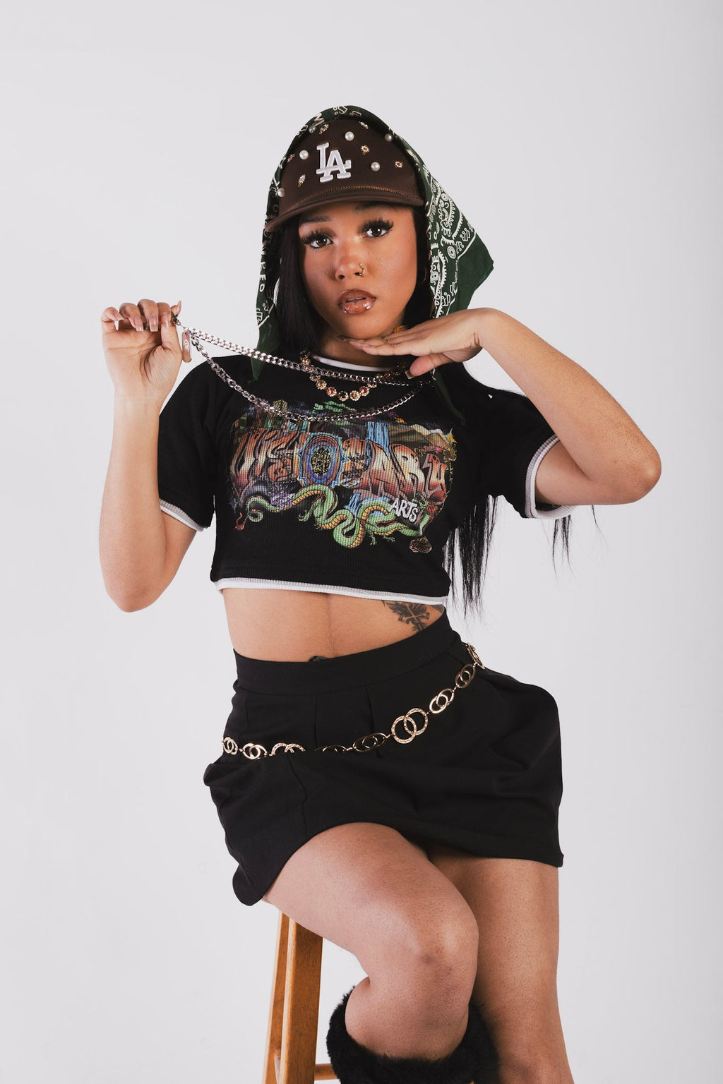 Vizion Women’s Tee (Black) (ALL SIZES)