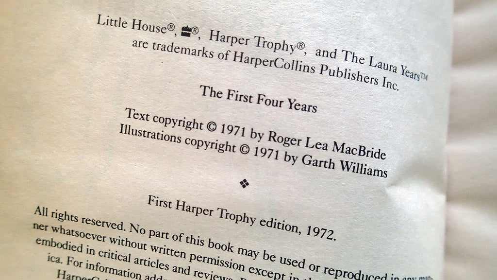 The First Four Years (Little House, Book 9)