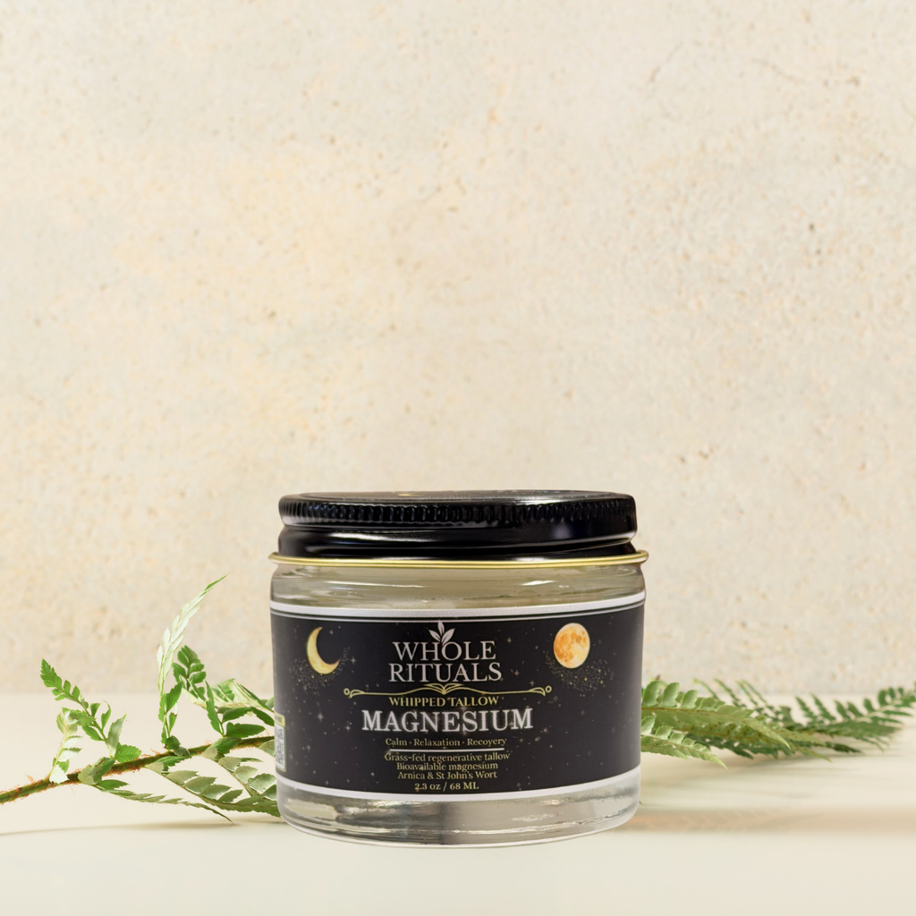 Whipped Magnesium Tallow Balm – Relaxing Skin & Body Moisturizer