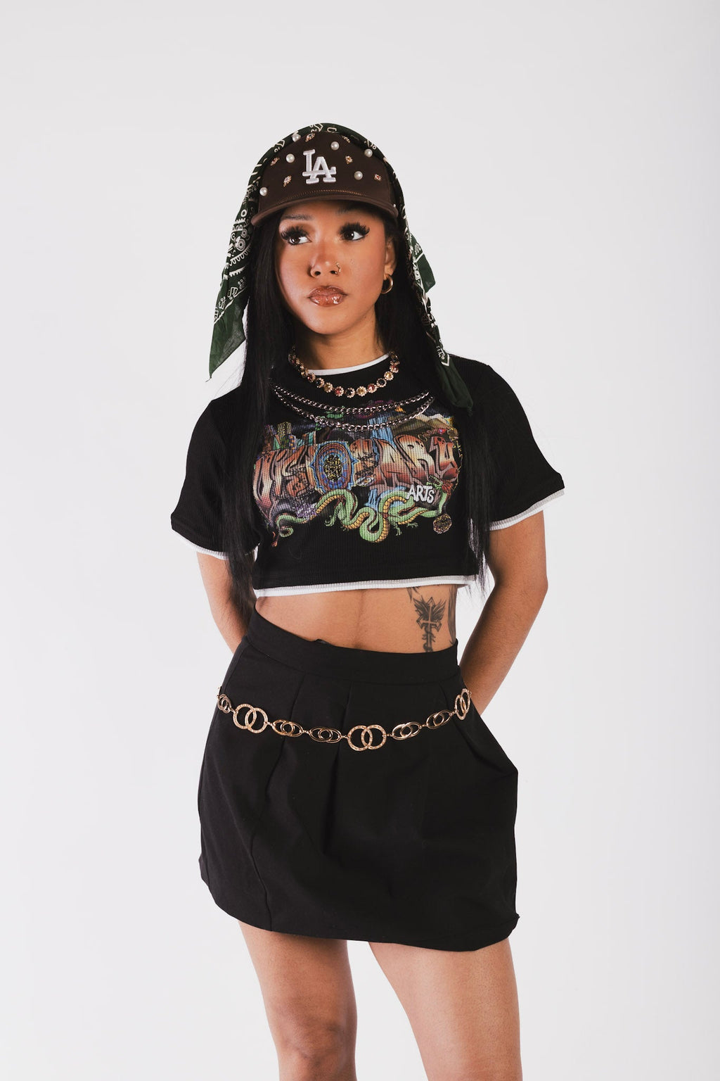 Vizion Women’s Tee (Black) (ALL SIZES)