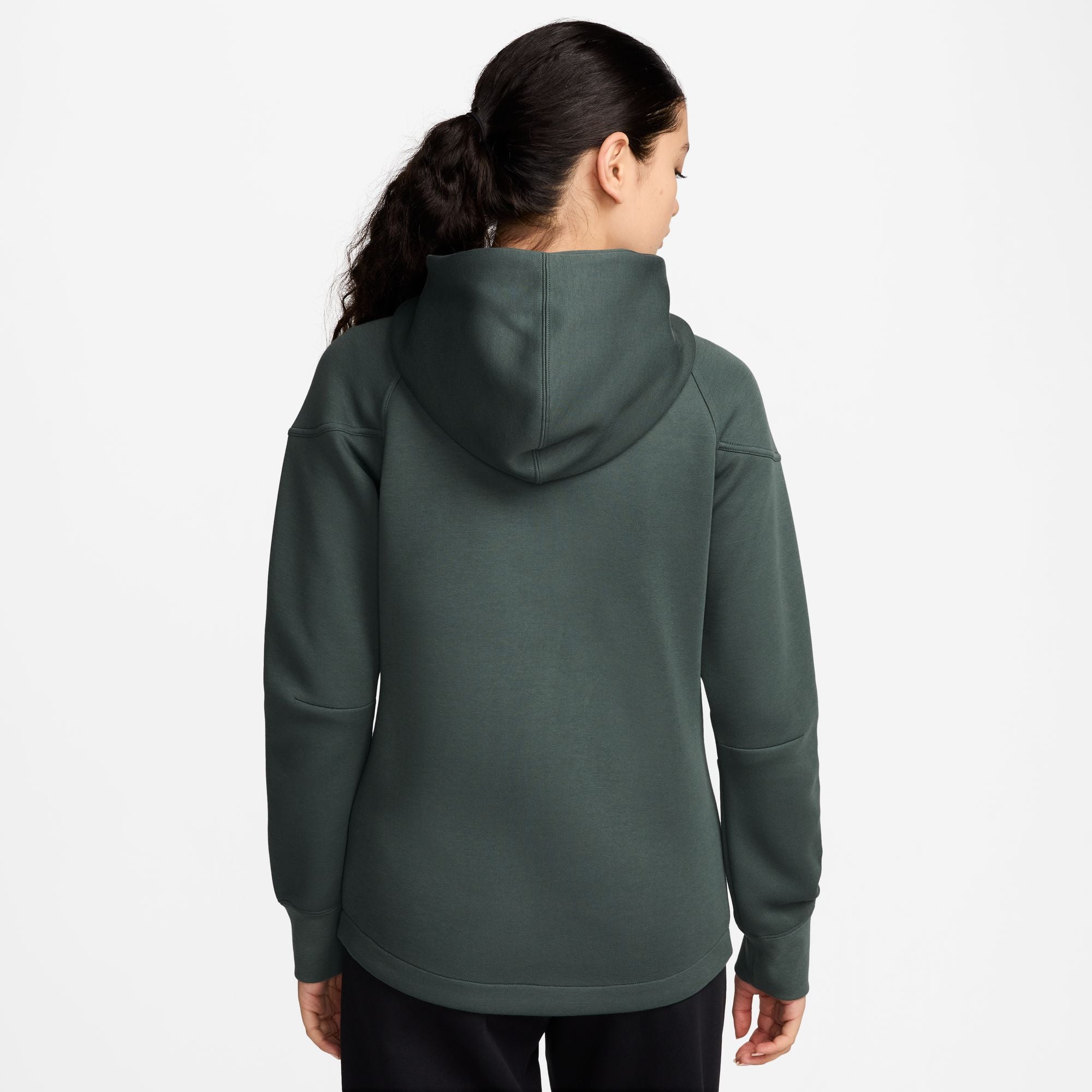 Nike Womens Sportswear Tech Fleece Windrunner - Vintage Green