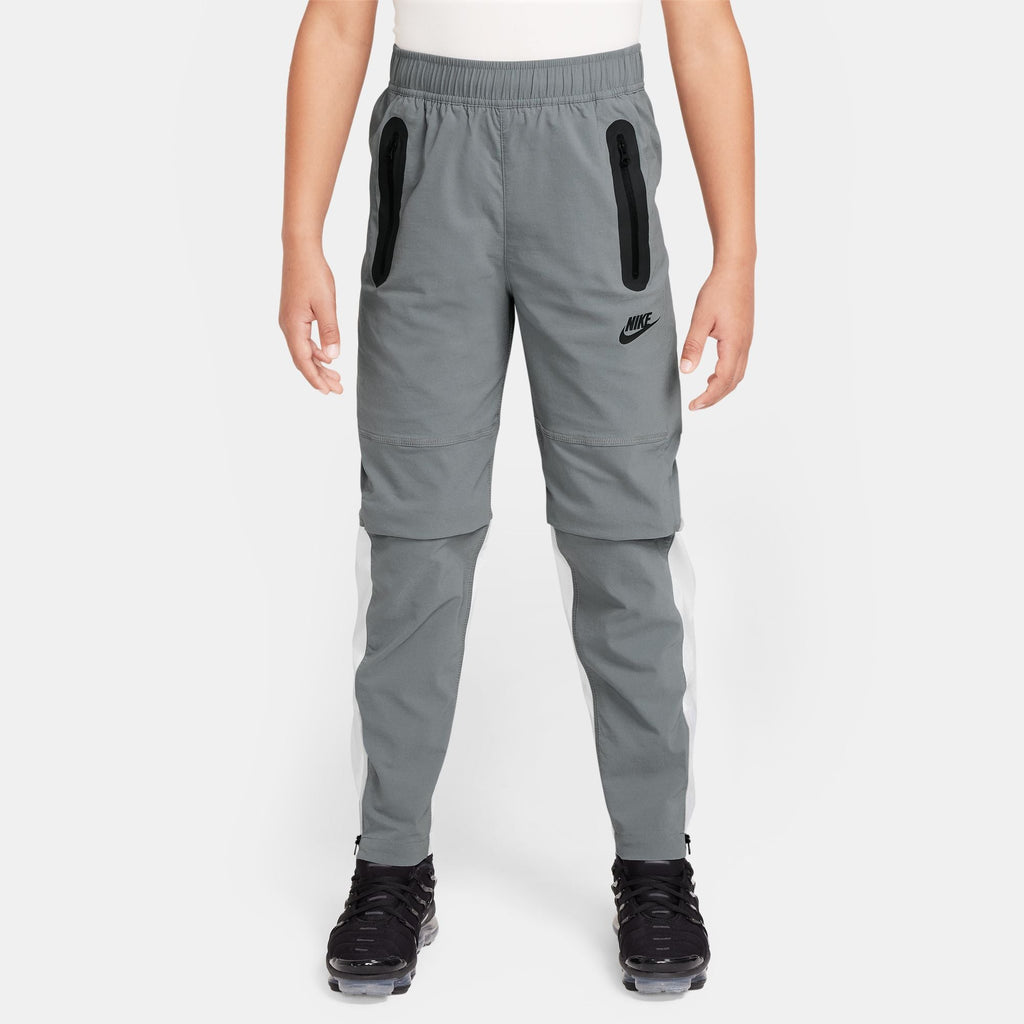 Nike Big Kids Tech Woven Pants - Smoke Grey