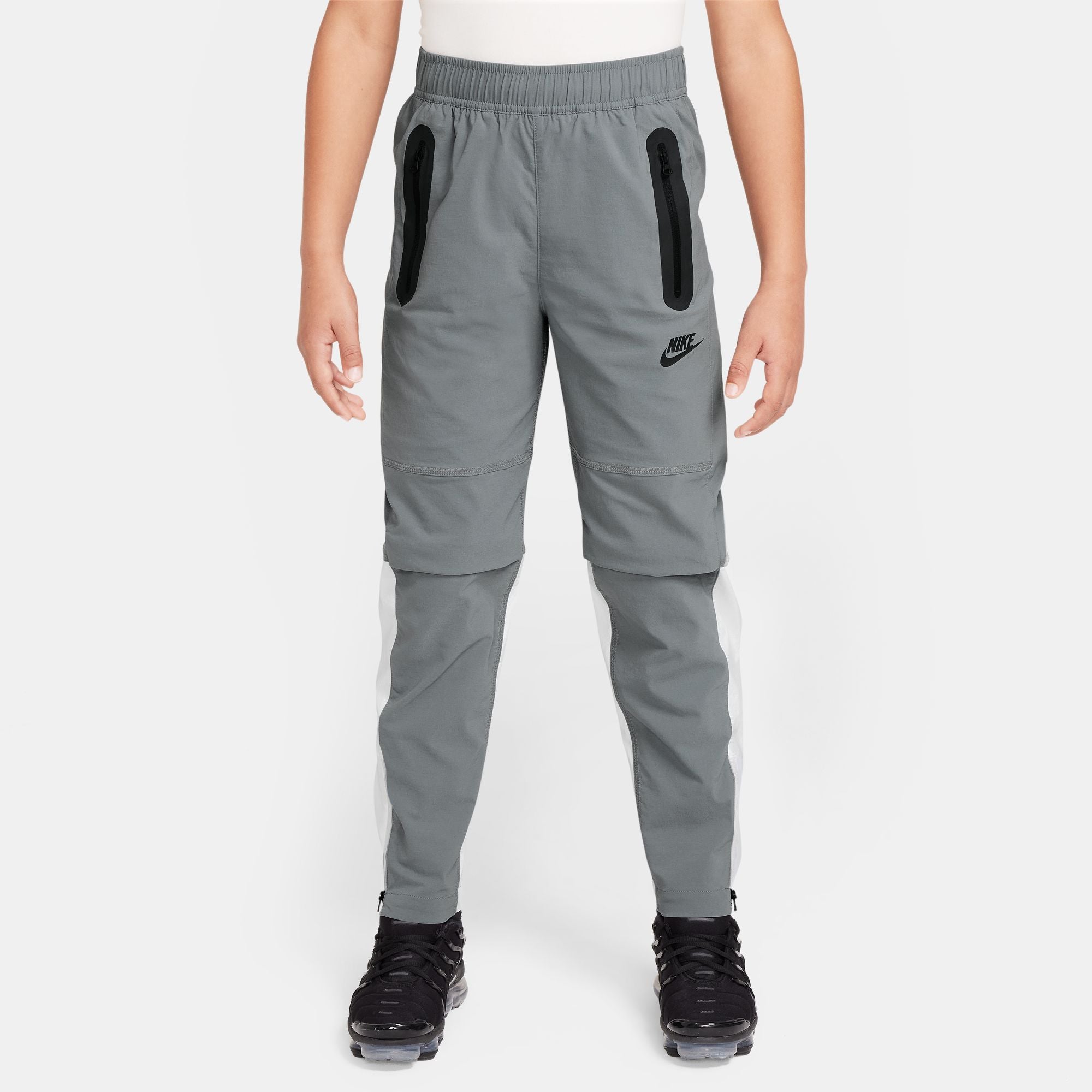 Nike Big Kids Tech Woven Pants - Smoke Grey