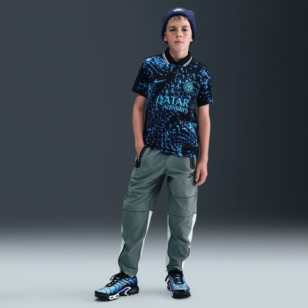 Nike Big Kids Tech Woven Pants - Smoke Grey
