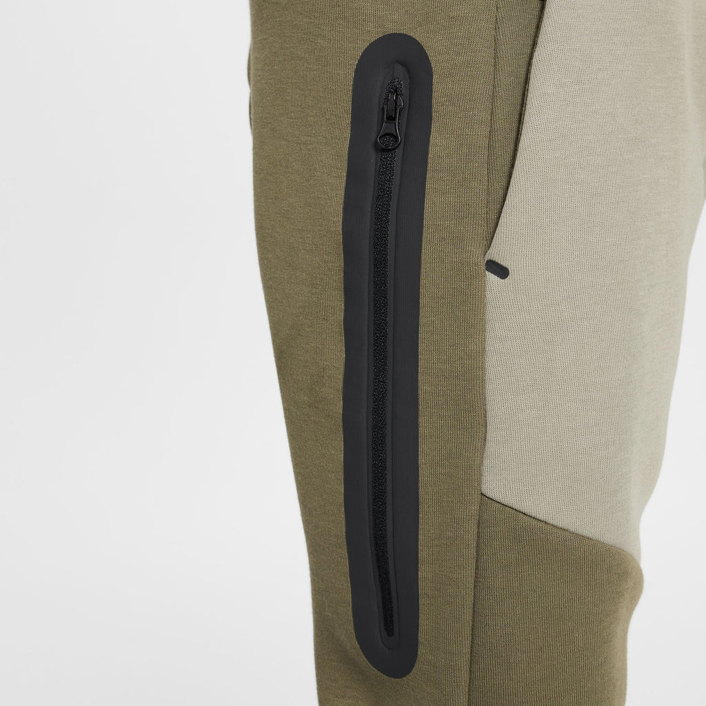 Nike Big Kids Tech Fleece Joggers - Medium Olive