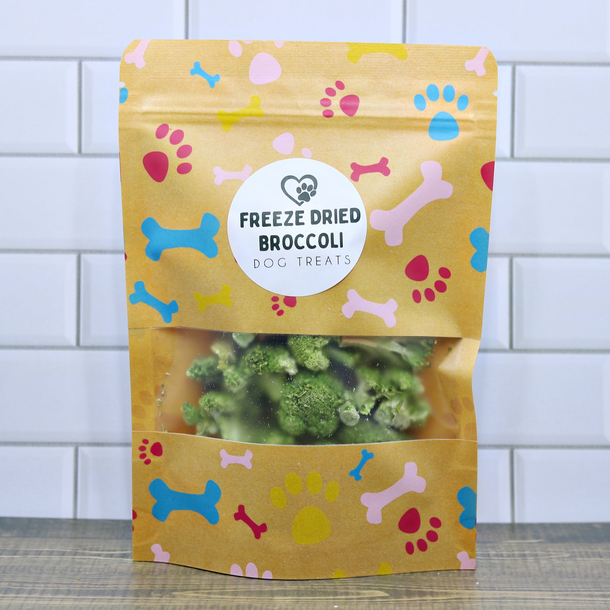 Freeze Dried Broccoli Dog Treats – Natural Single Ingredient Pet Treats for Dogs & Small Animals