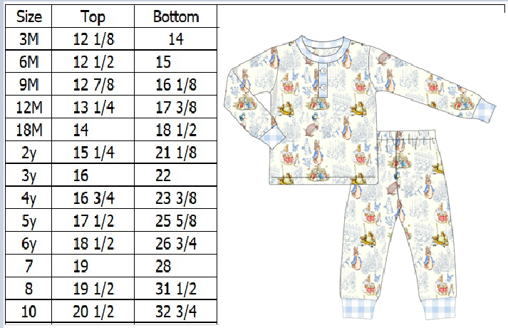 Peter Rabbit Easter Pjs