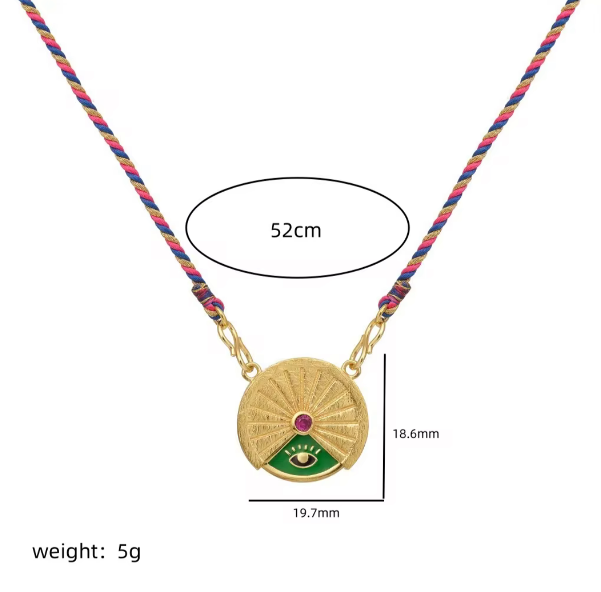 Positive Intentions Rope Necklace