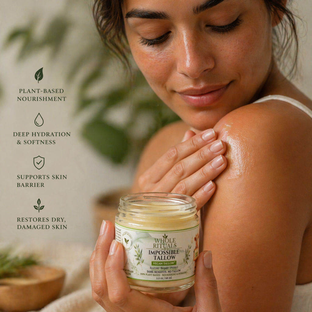 Vegan Tallow Moisturizer (Unscented)