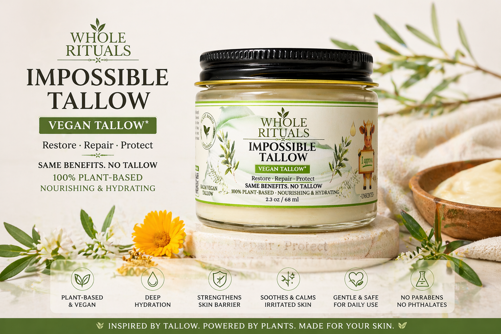Vegan Tallow Moisturizer (Unscented)
