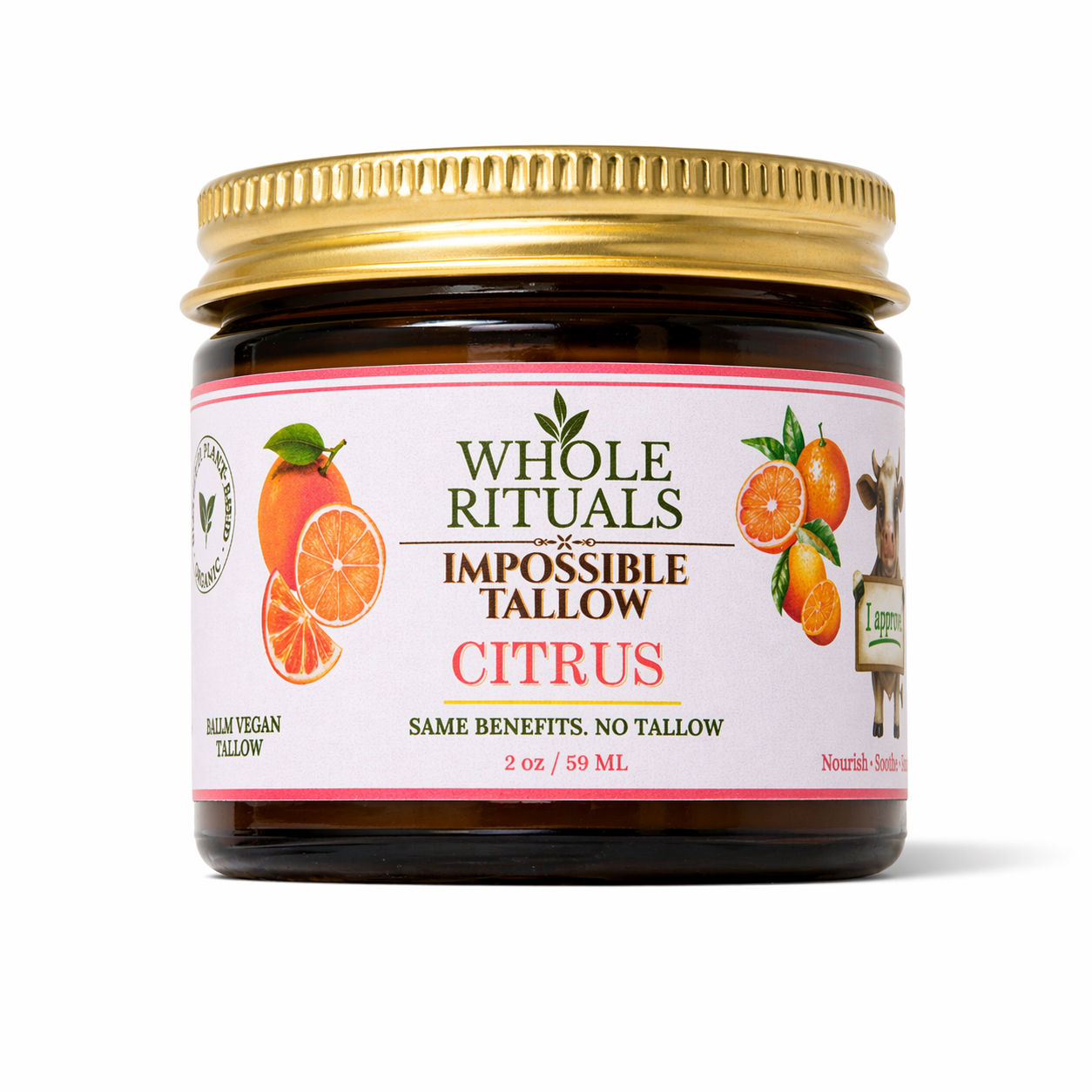 Citrus Vegan Tallow Alternative Moisturizing Balm