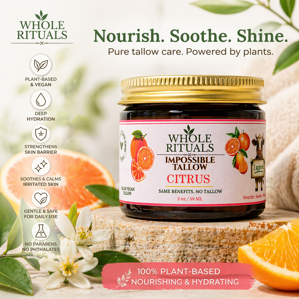 Citrus Vegan Tallow Alternative Moisturizing Balm