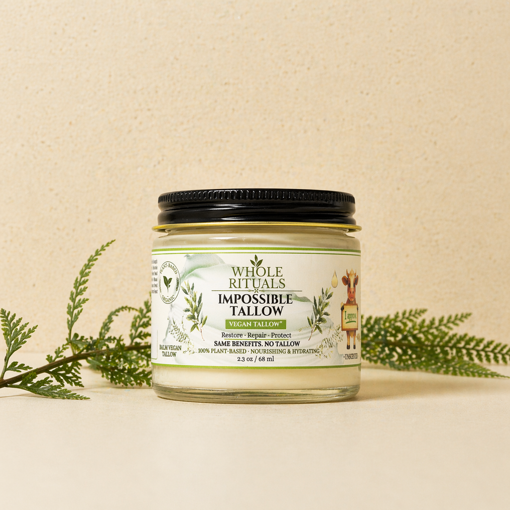 Vegan Tallow Moisturizer (Unscented)
