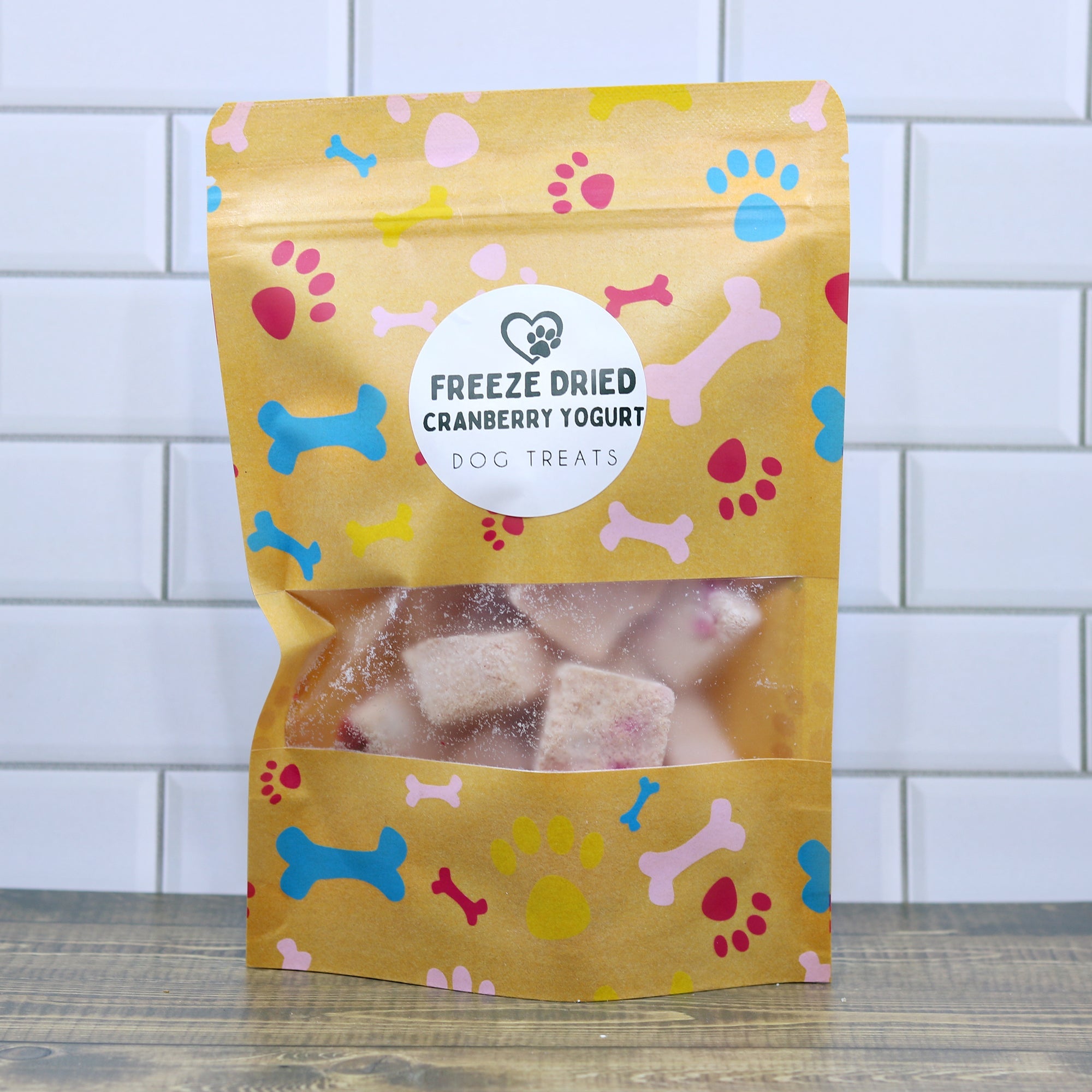 Cranberry Yogurt Dog Treats – Natural, Crunchy & Healthy Dog Snacks