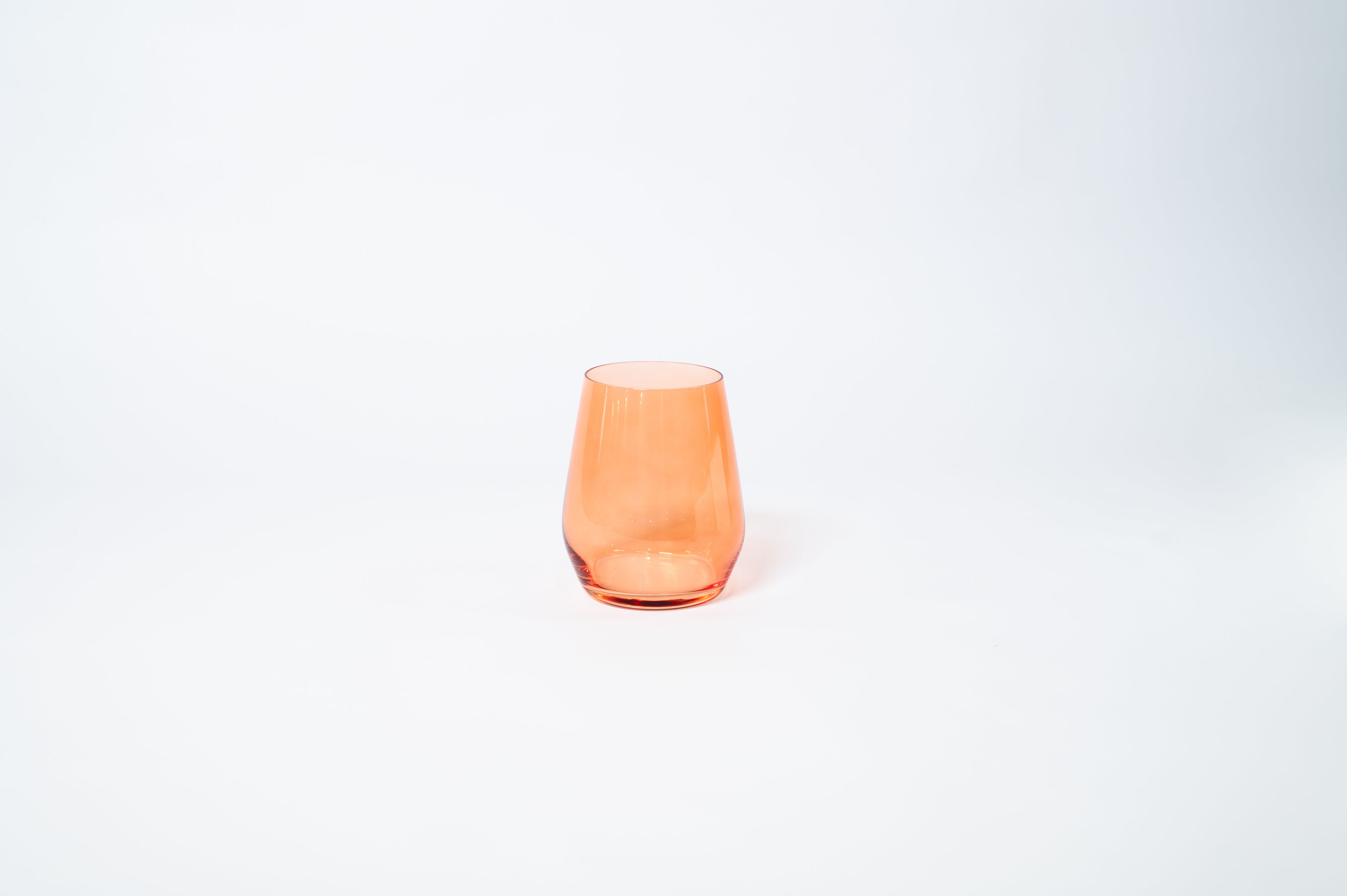 Aperol Orange - Stemless Colored Wine Glass