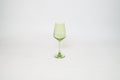 Matcha Green - Colored Wine Glass