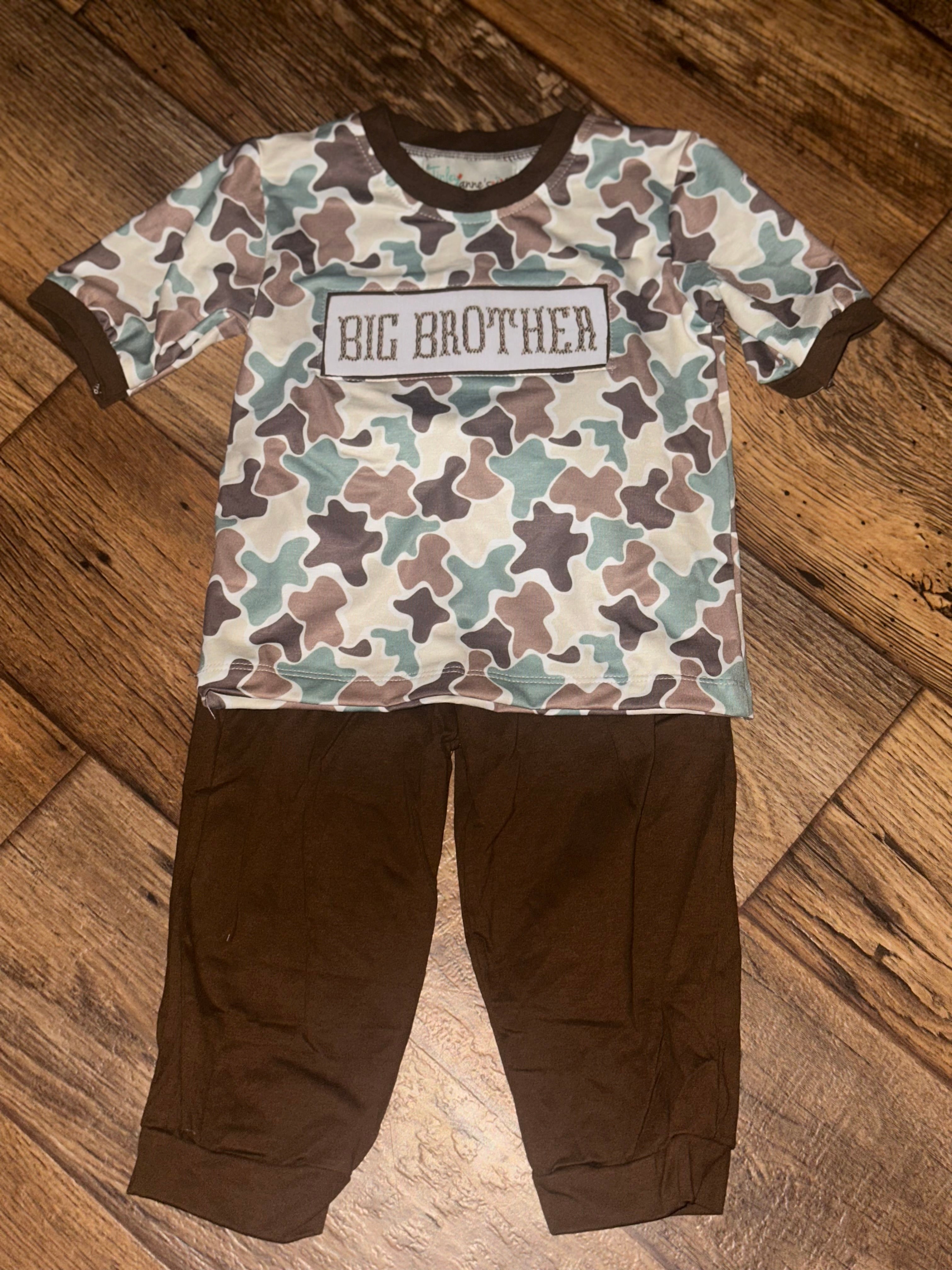 Big Brother Camo Smock Pant Set