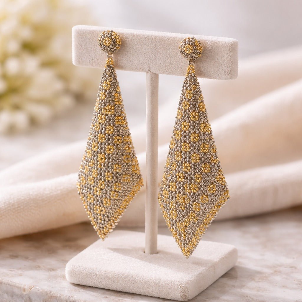 Floral Cravat Earrings