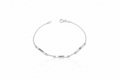 Engraved Bar Bracelet - Stylish Paper Clip Chain