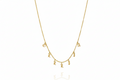 Personalized Name Necklace - Dangle Gothic Old English Design