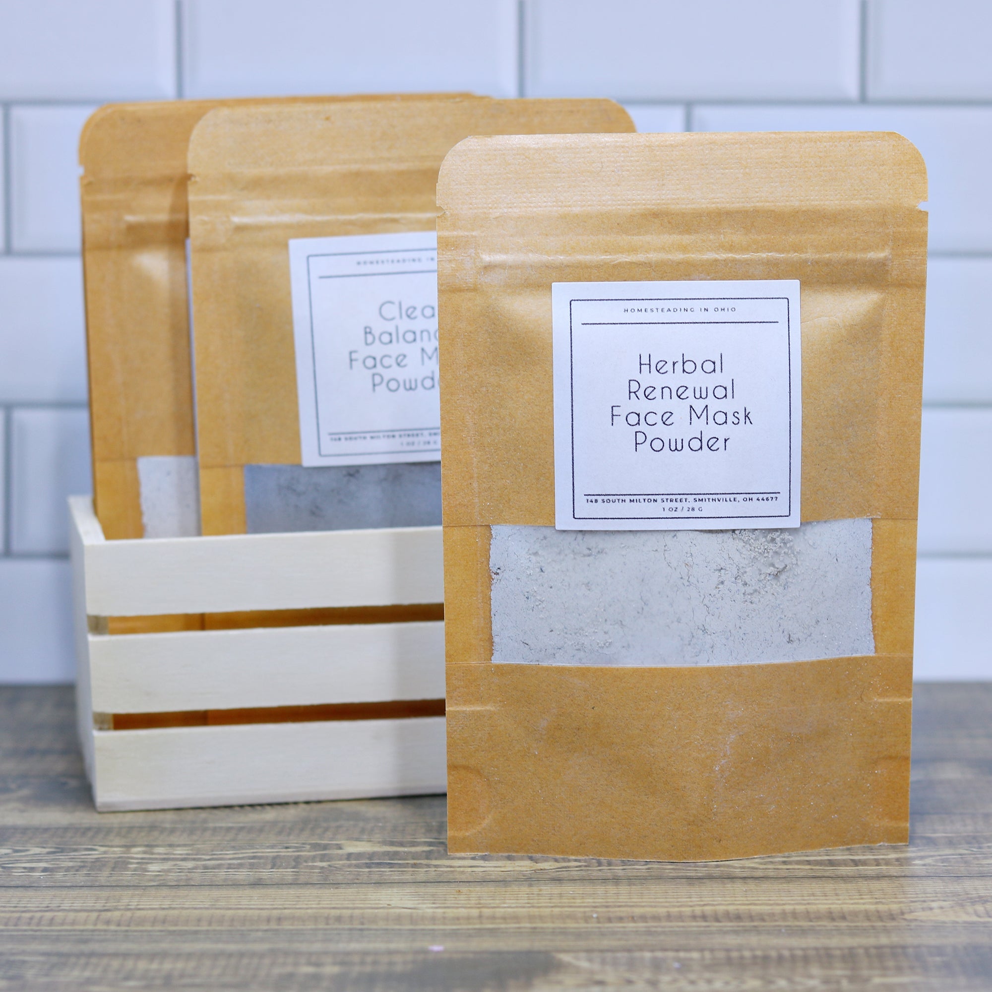 Herbal Clay Face Mask Powder | Natural Facial Masks for All Skin Types