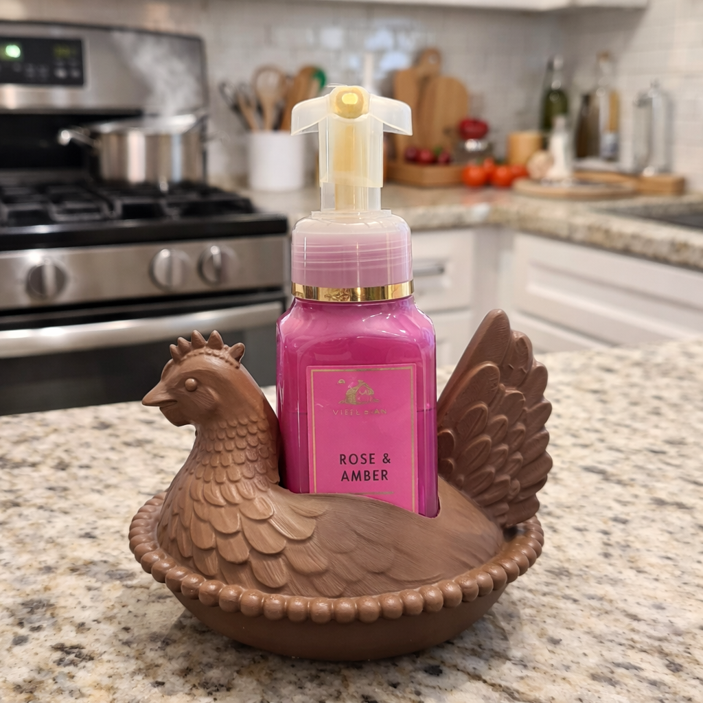 Hen On A Nest Soap Holder
