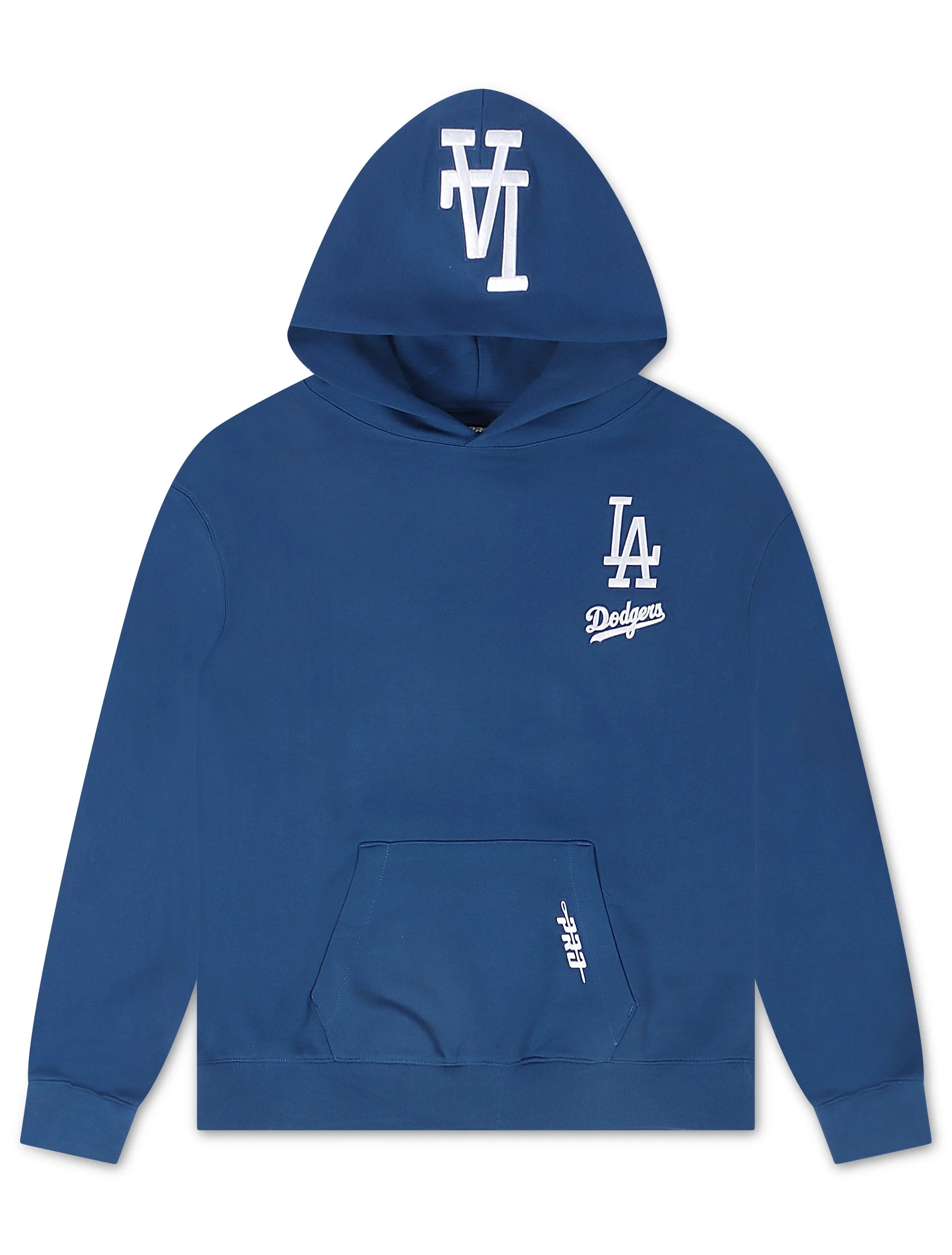 Pro Standard Dodgers Stacked Los Angeles Hoodie - Dark Blue