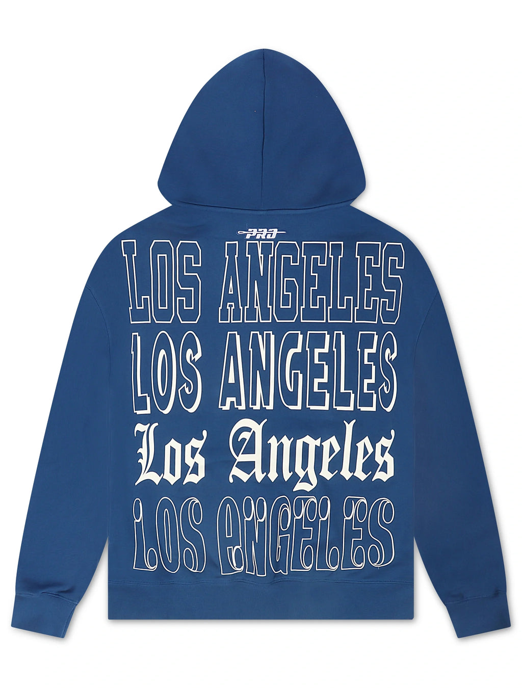 Pro Standard Dodgers Stacked Los Angeles Hoodie - Dark Blue