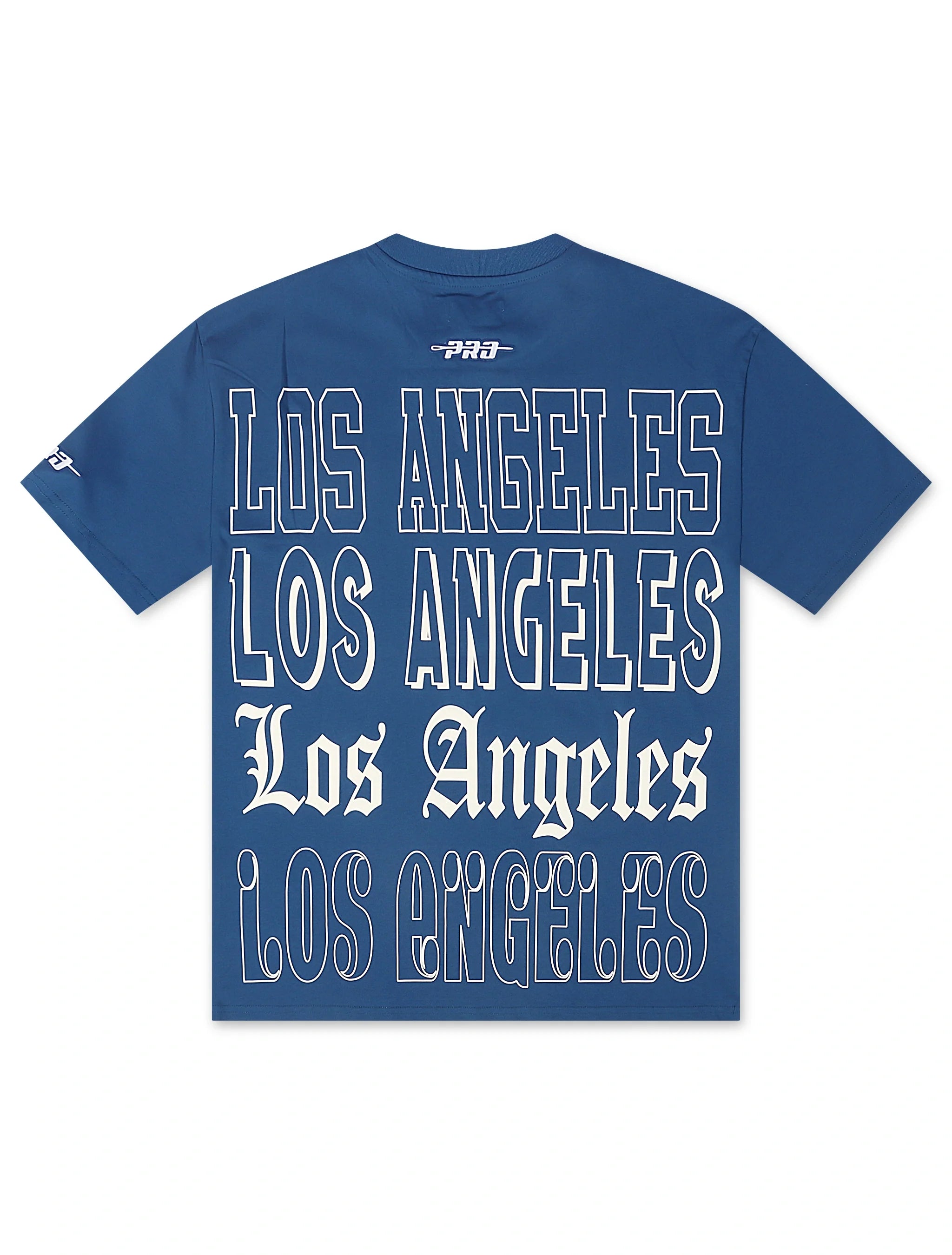 Pro Standard Dodgers Stacked Los Angeles Tee - Dark Blue