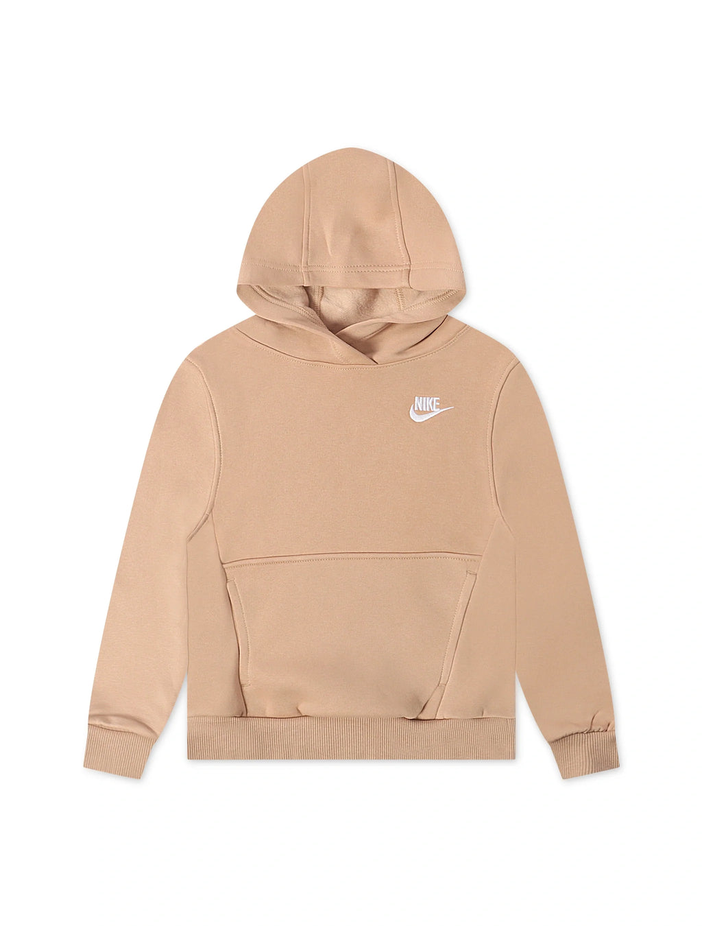 Nike Big Kids Sportswear Club Fleece Hoodie - Hemp