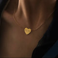 11:11 Heart Necklace