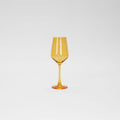 Sunshine Yellow - Colored Wine Glass