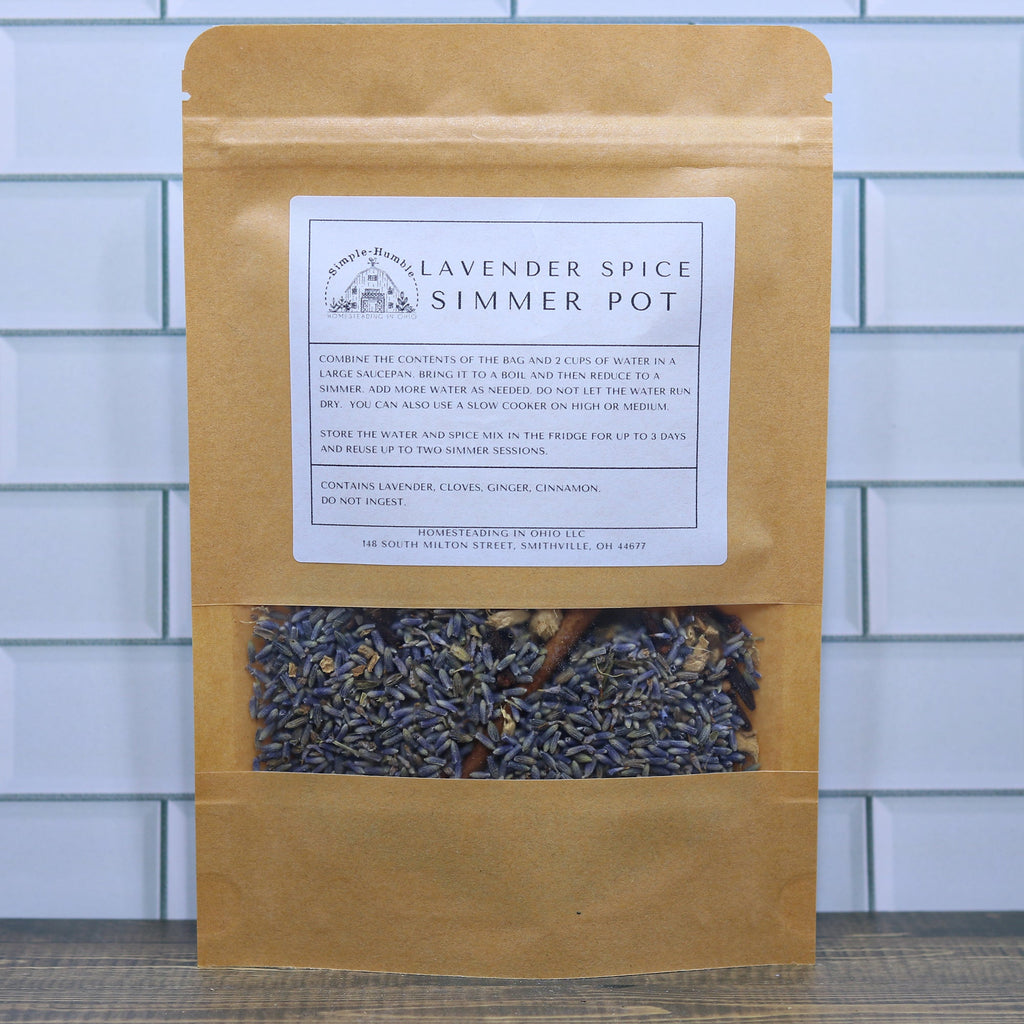 Lavender Spice Simmer Pot Kit Simmering Potpourri