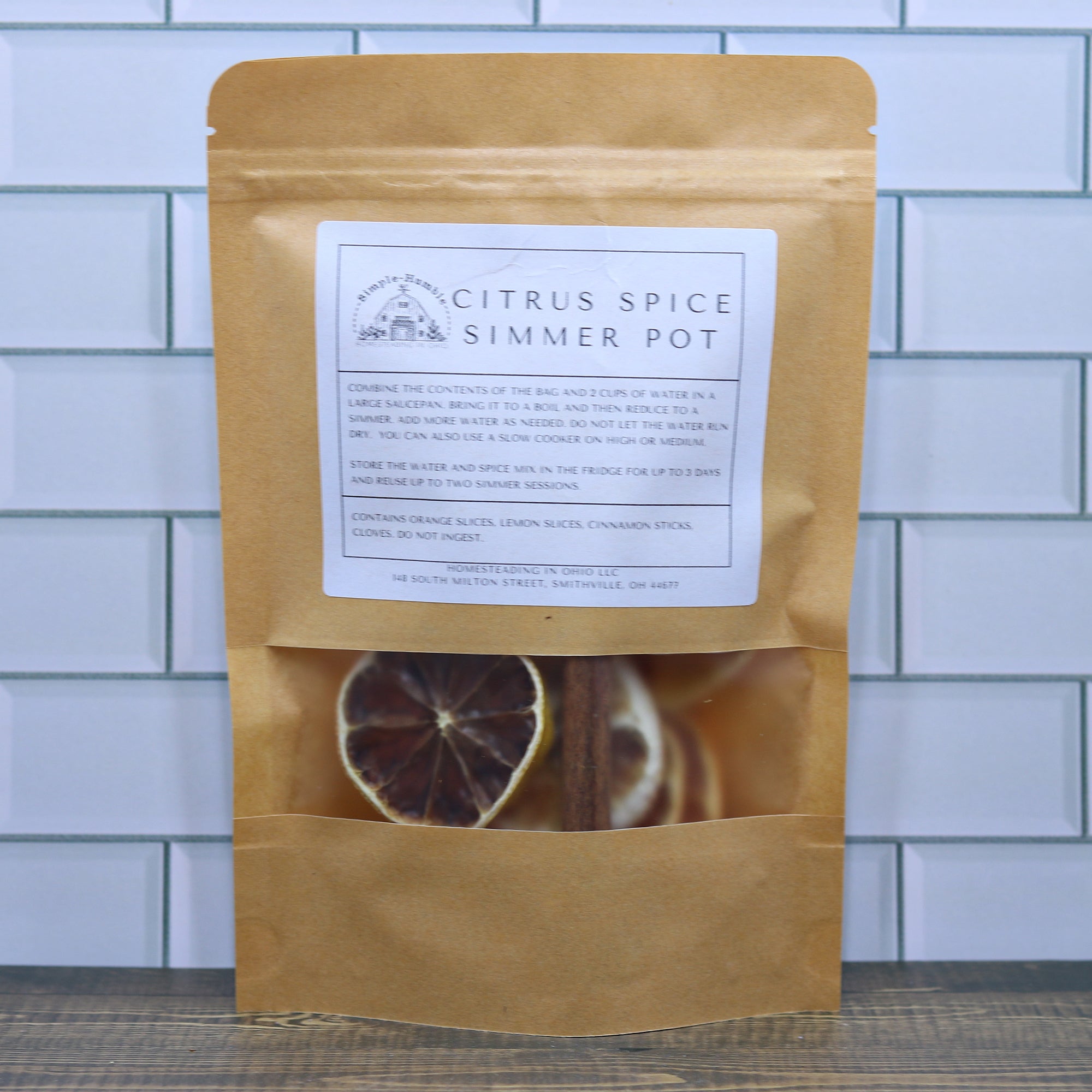 Citrus Spice Simmer Pot Kit Simmering Potpourri