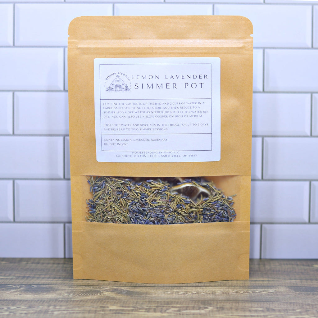 Lemon Lavender Simmer Pot Kit Simmering Potpourri
