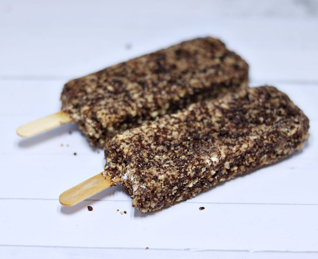 Freeze Dried Ice Cream Popsicle (Chocolate Eclair, Strawberry Shortcake)
