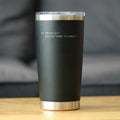 Code Blooded Insulated Coffee Tumbler with Sliding Lid Funny Tech Gifts for Programmer, Coder & Computer Geeks 20oz Stainless Steel Tumbler